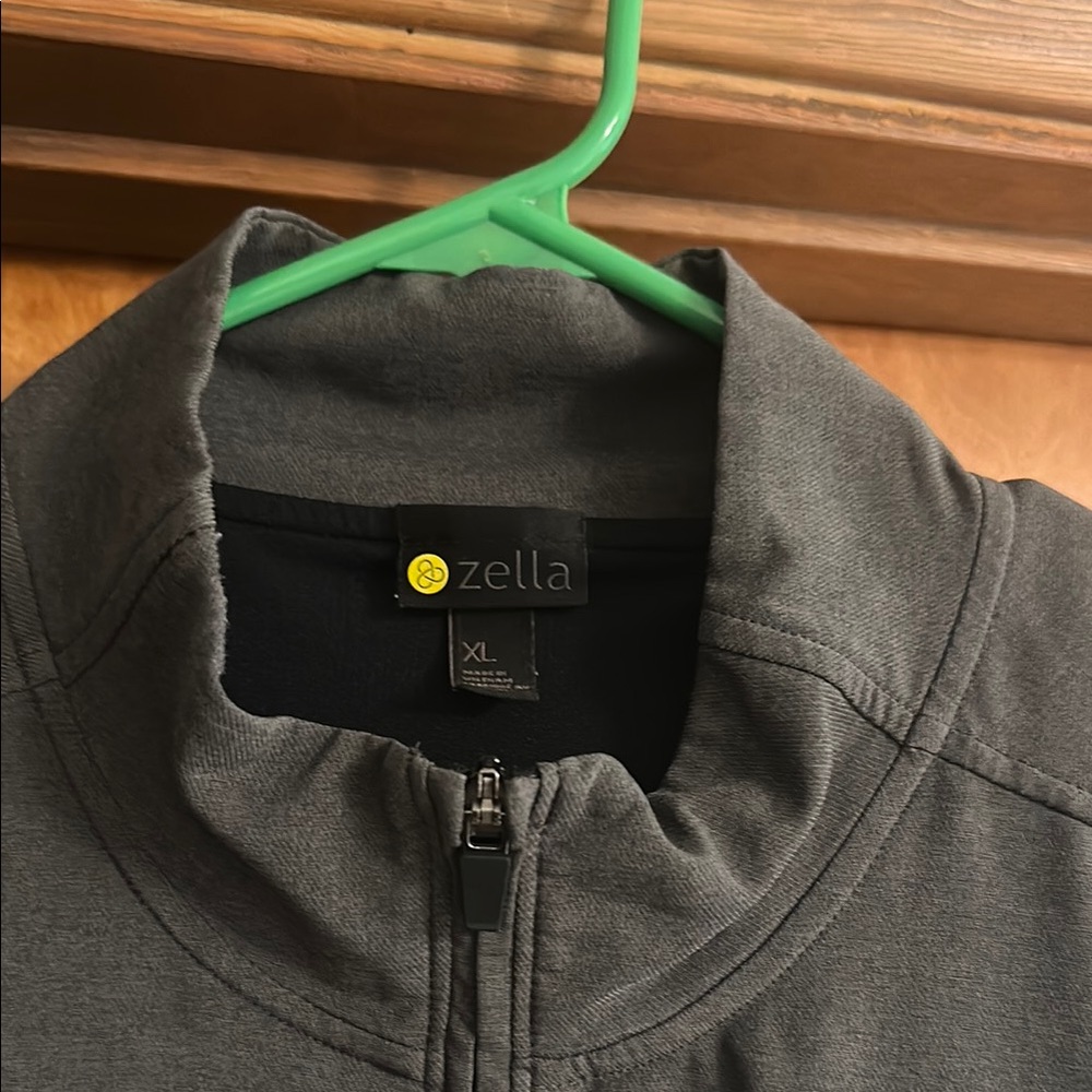 Zella Charcoal Full-Zip Jacket
